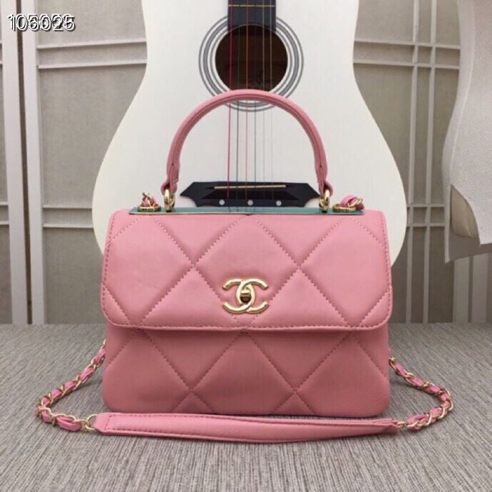 Ch**el top handle bags